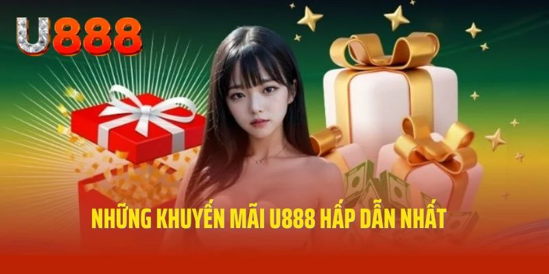 Top những khuyến mãi U888 đang nhận được nhiều sự quan tâm